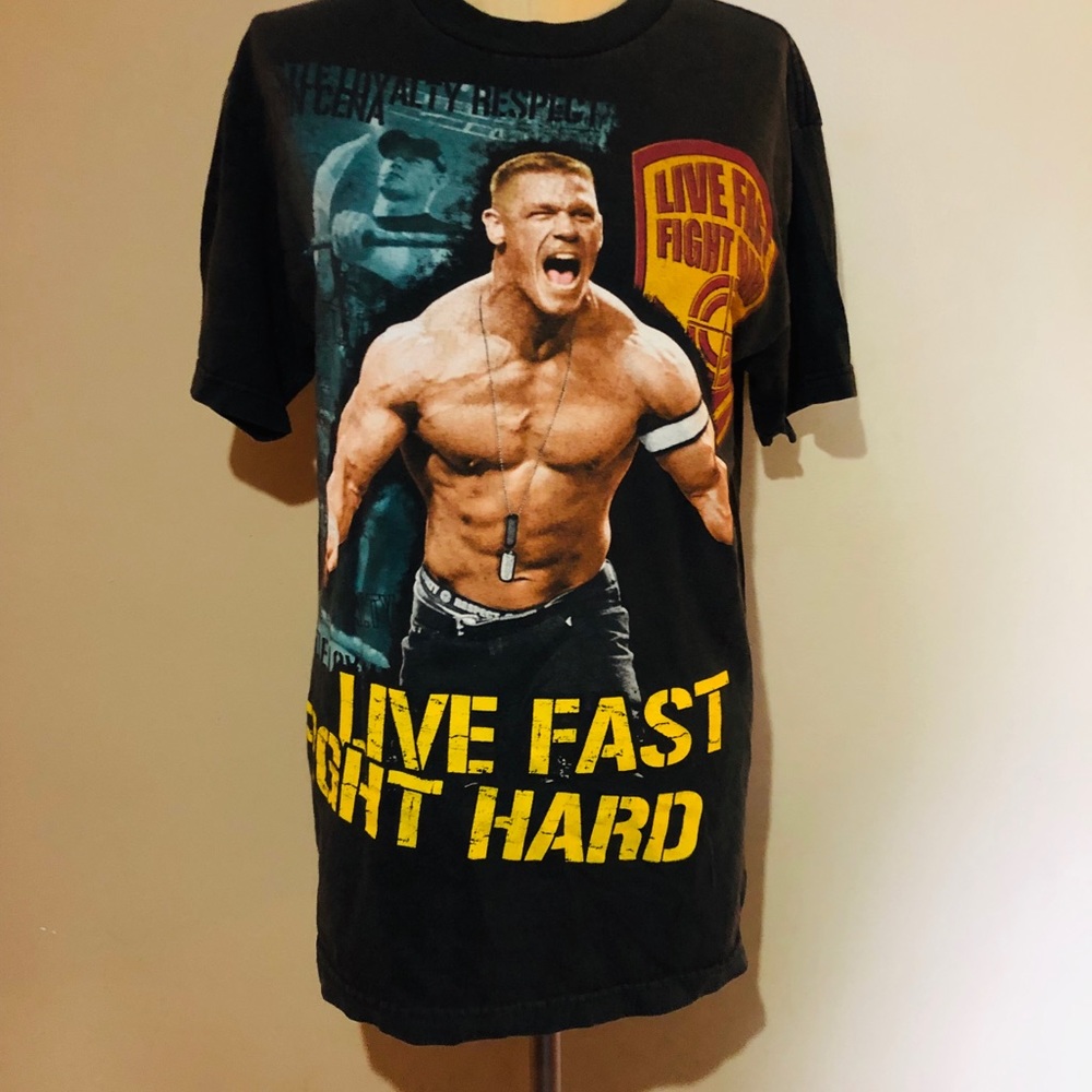 WWE John Cena Live Fast Fight Hard T-shirt